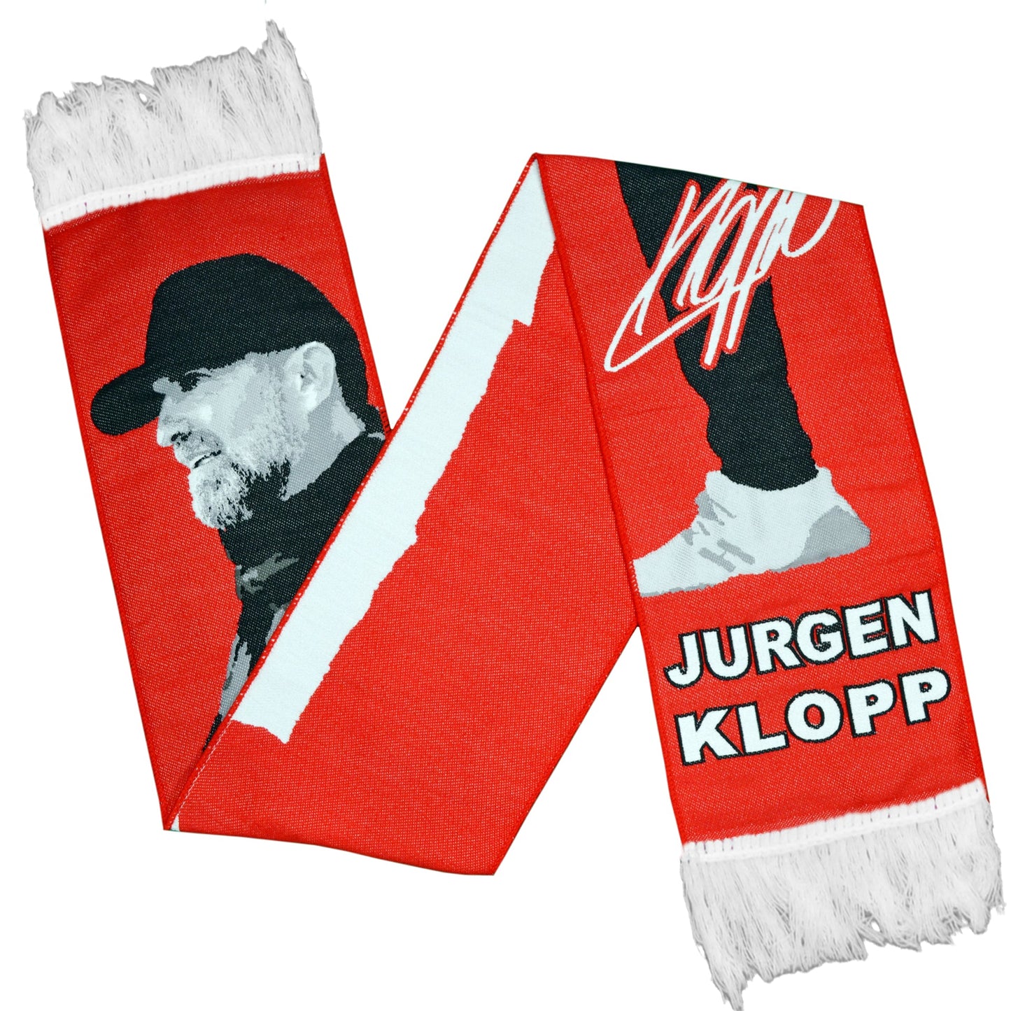 Klopp Liverpool Portrait Scarf HD