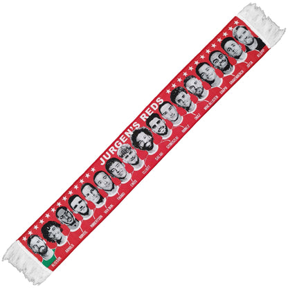 Jurgen's Reds Liverpool Squad Scarf HD