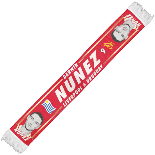 Nunez 24/25 Liverpool Scarf HD