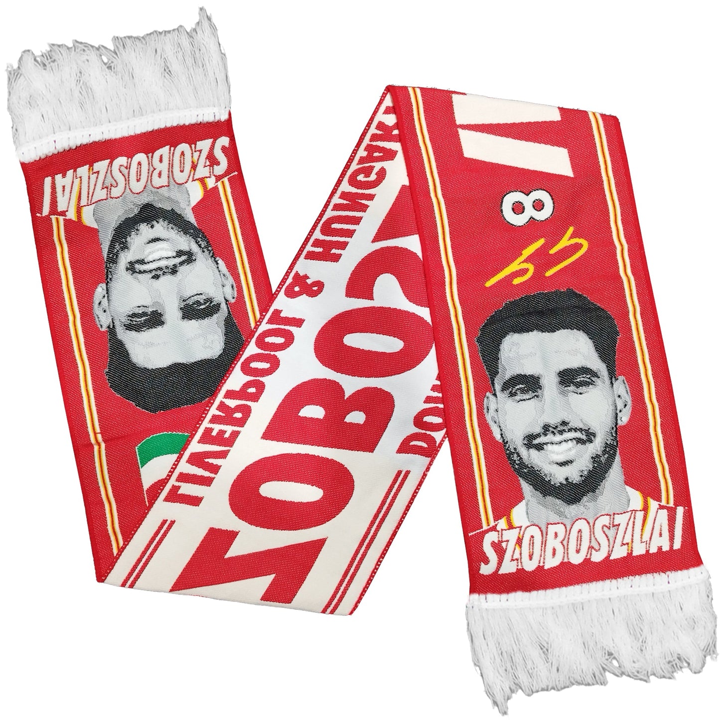 Szoboszlai 24/25 Liverpool Scarf HD