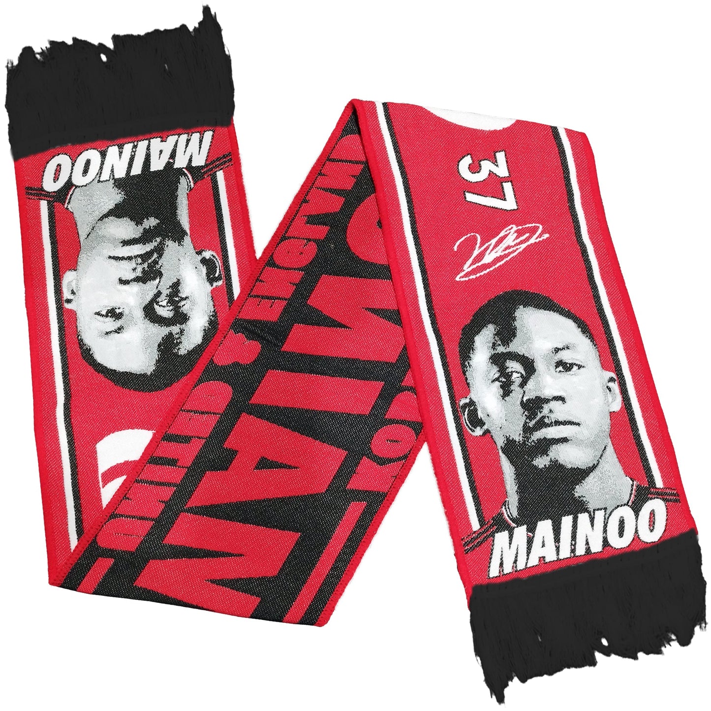 Mainoo 24/25 United Scarf HD