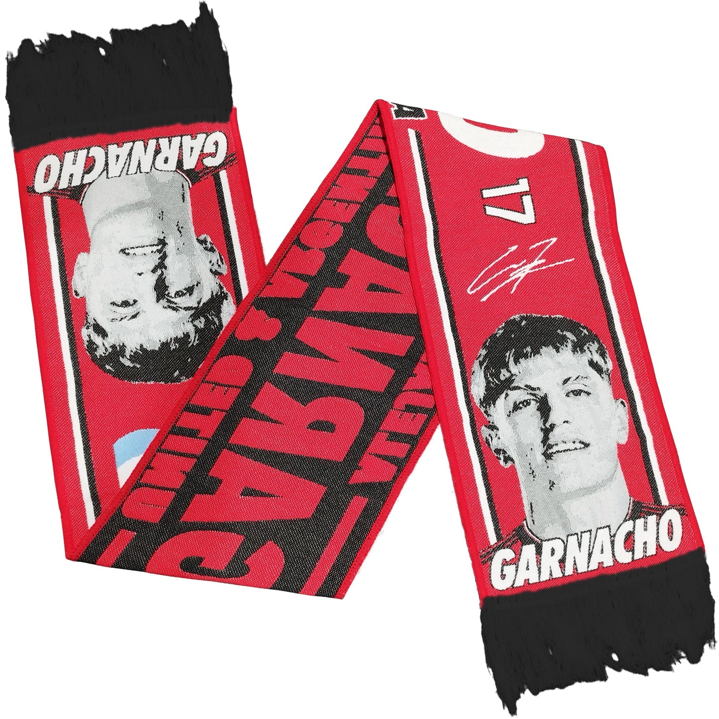 Garnacho 24/25 United Scarf HD