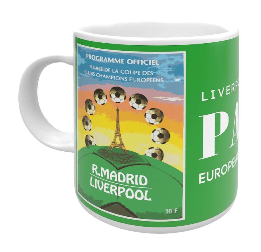 Paris 81 Programme Liverpool Mug