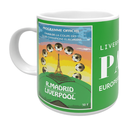 Paris 81 Programme Liverpool Mug