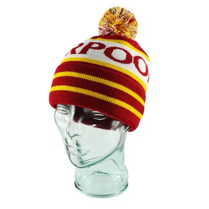 Red White & Yellow Liverpool Bobble Hat