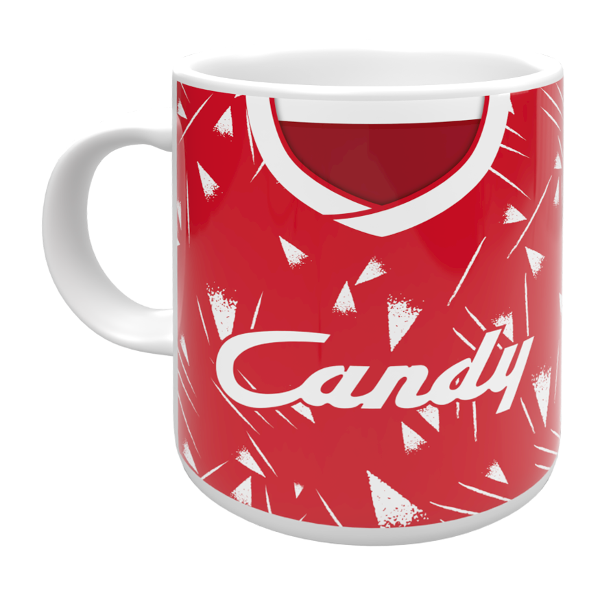 Retro Liverpool Home Kit Mug