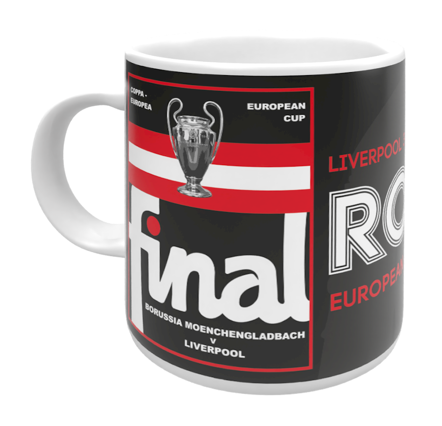 Rome 77 Programme Liverpool Mug