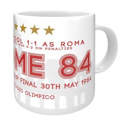 Rome 84 Programme Liverpool Mug