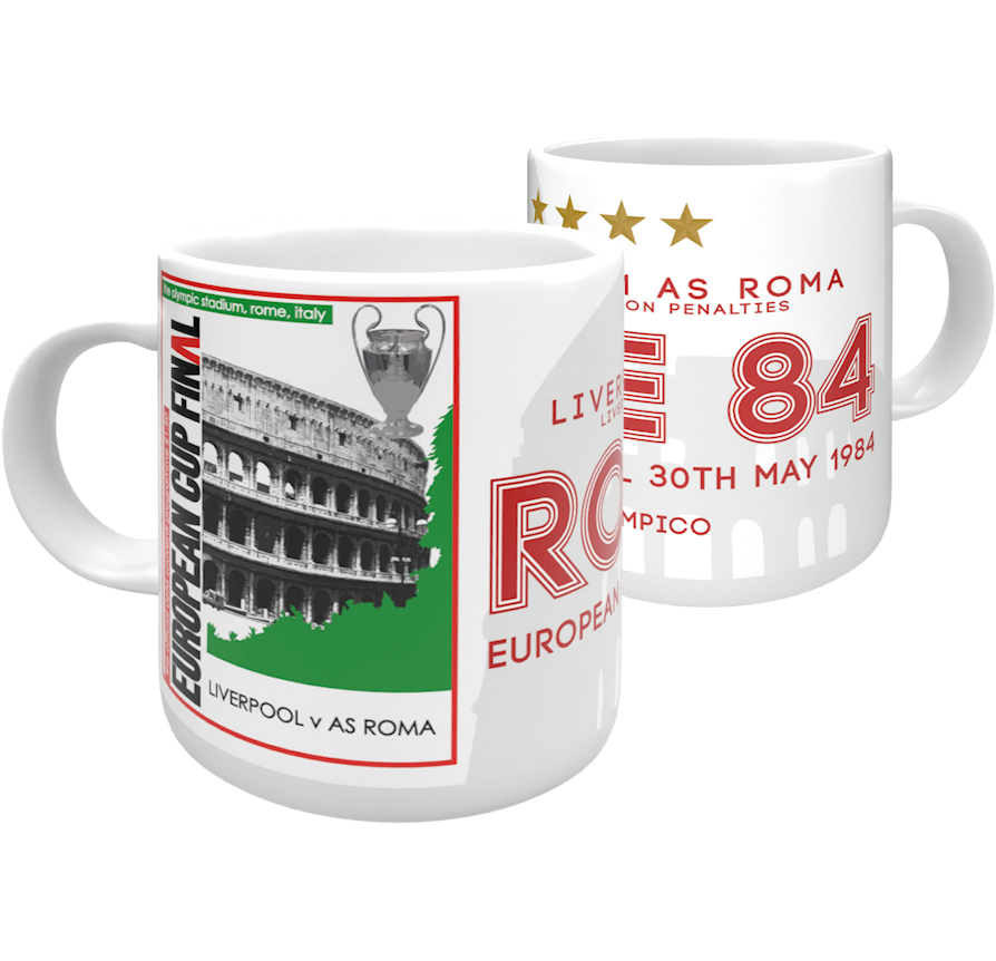 Rome 84 Programme Liverpool Mug