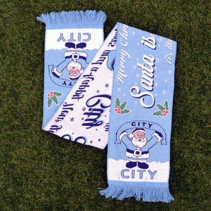 Santa is a City Fan Scarf