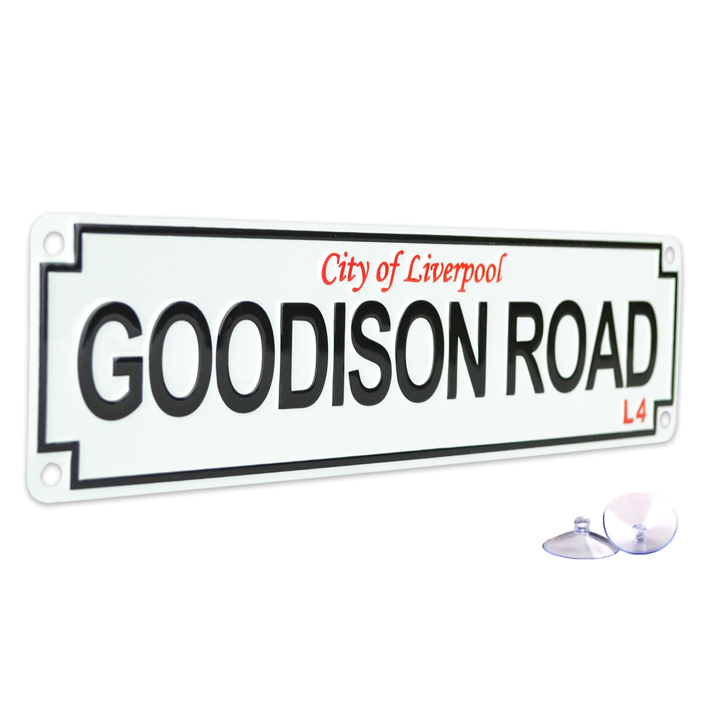 Goodison Road Small SS Tin Sign