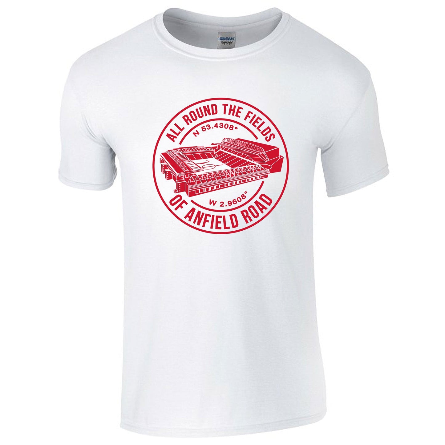 All Round the Fields of Anfield Road T-Shirt Adult