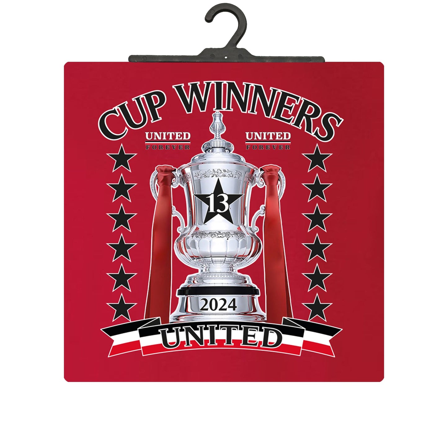 United Cup Winners 2024 T-Shirt - Red (Kids)