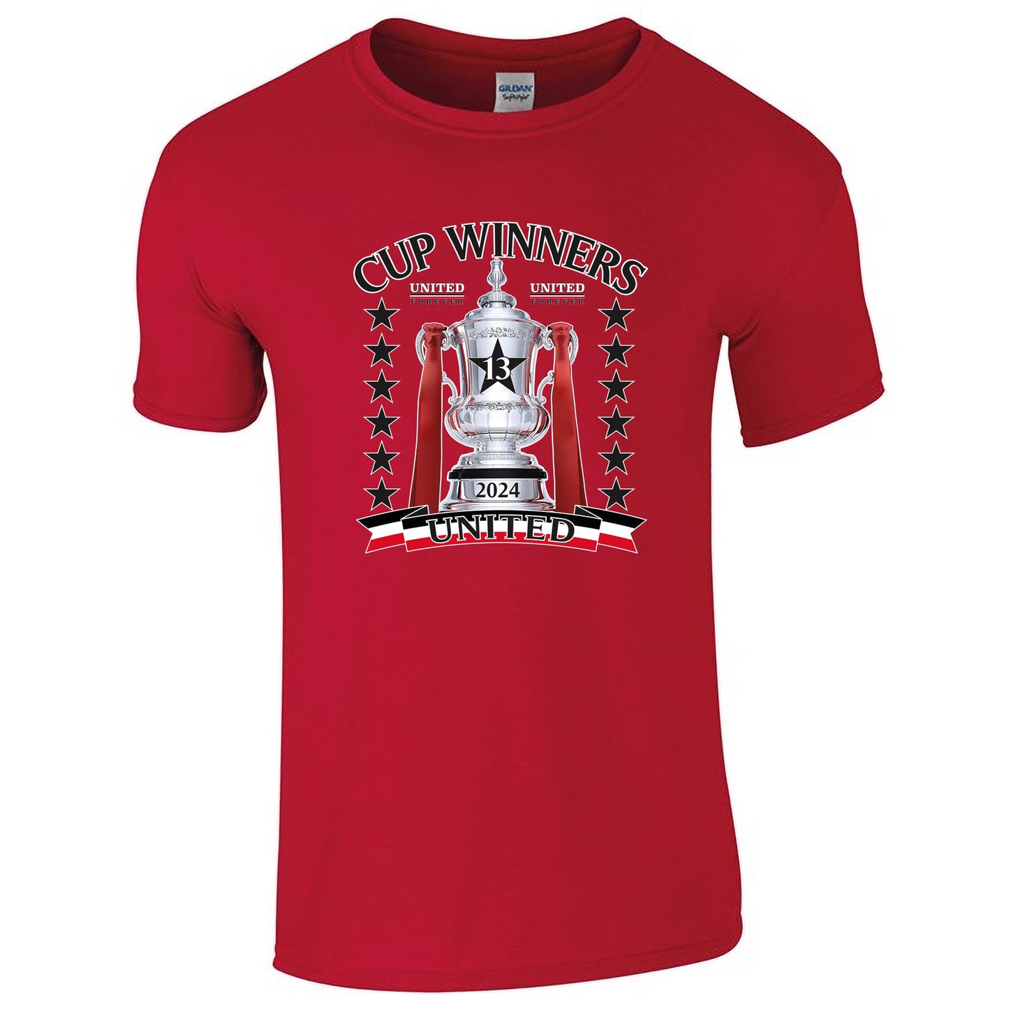 United Cup Winners 2024 T-Shirt - Red (Kids)