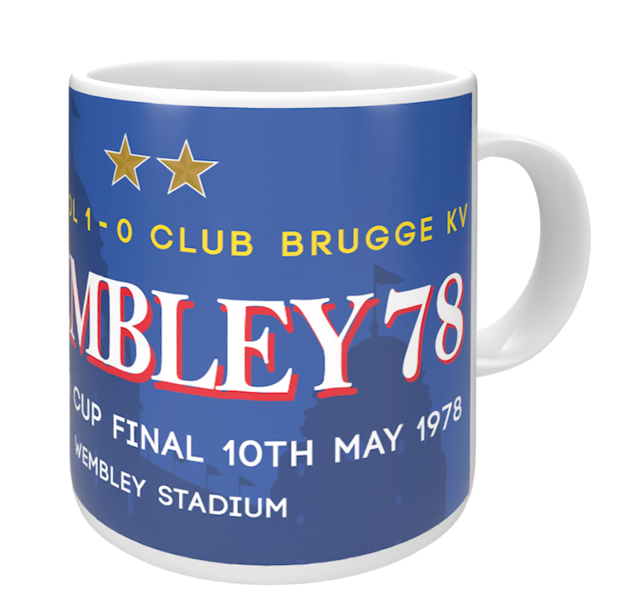 Wembley 78 Programme Liverpool Mug