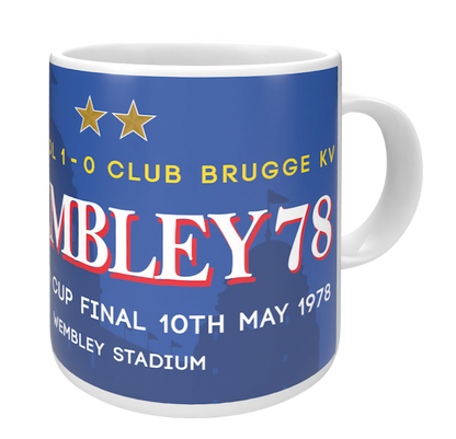 Wembley 78 Programme Liverpool Mug