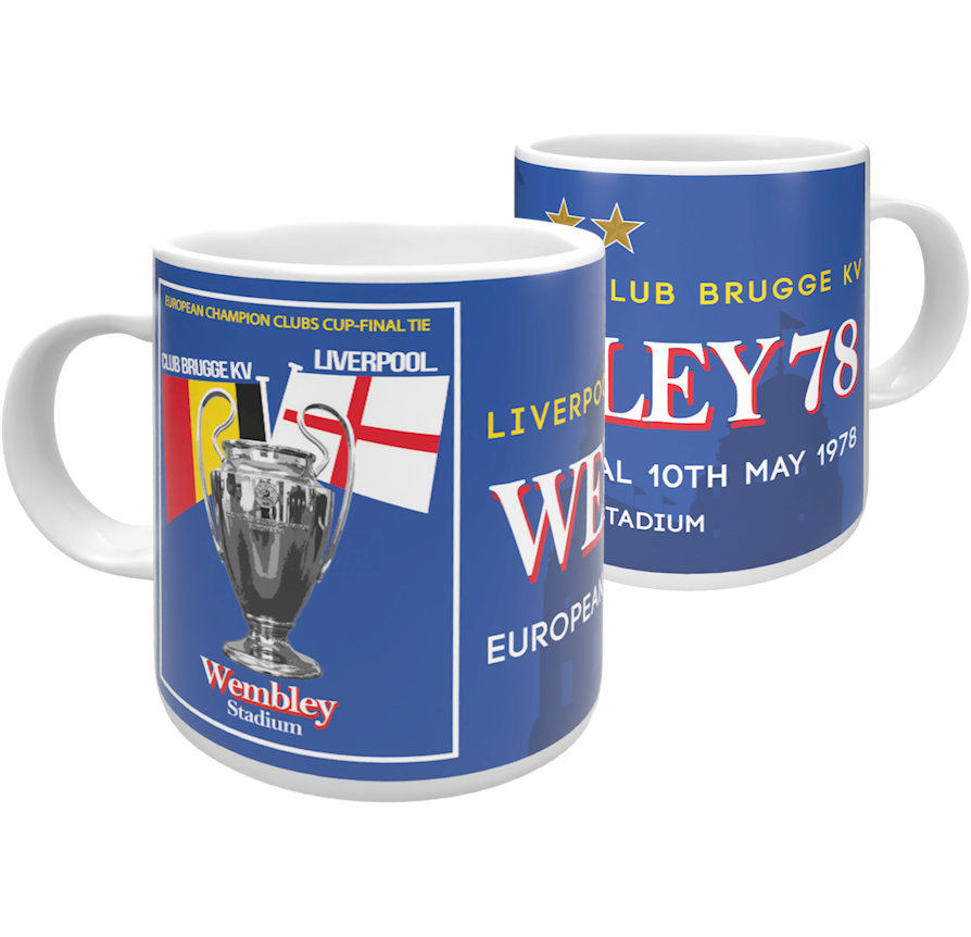 Wembley 78 Programme Liverpool Mug