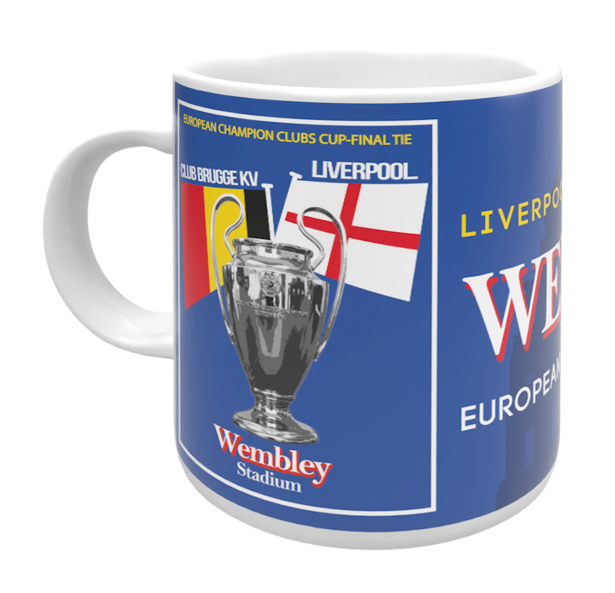 Wembley 78 Programme Liverpool Mug