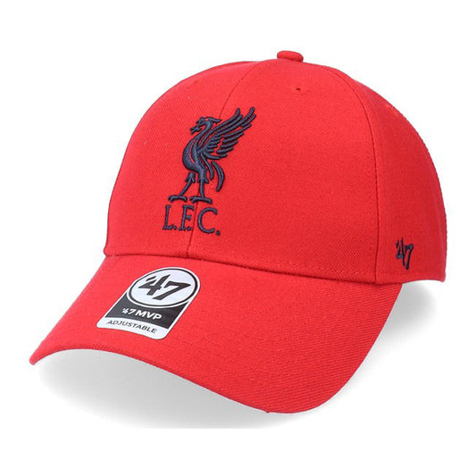 LFC Cap Red w/ Raised Black Embroidered Logo