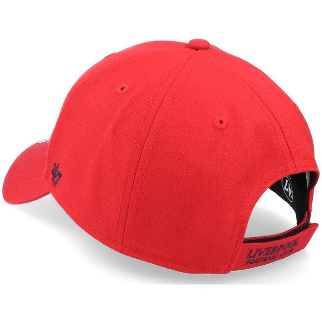 LFC Cap Red w/ Raised Black Embroidered Logo