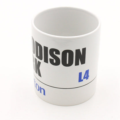 Everton Goodison Street Sign Mug 11oz.